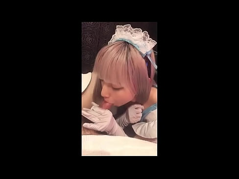 ❤️ Japoniako idoloa [mayuka], neskame frantsesaren mozorroa, 1. zatia, putzua eta ukenduarekin jerk off Izorratu bideoa gugan ❤
